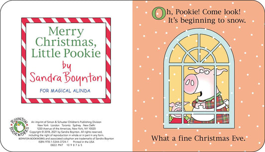 Simon & Schuster - Merry Christmas, Little Pookie by Sandra Boynton
