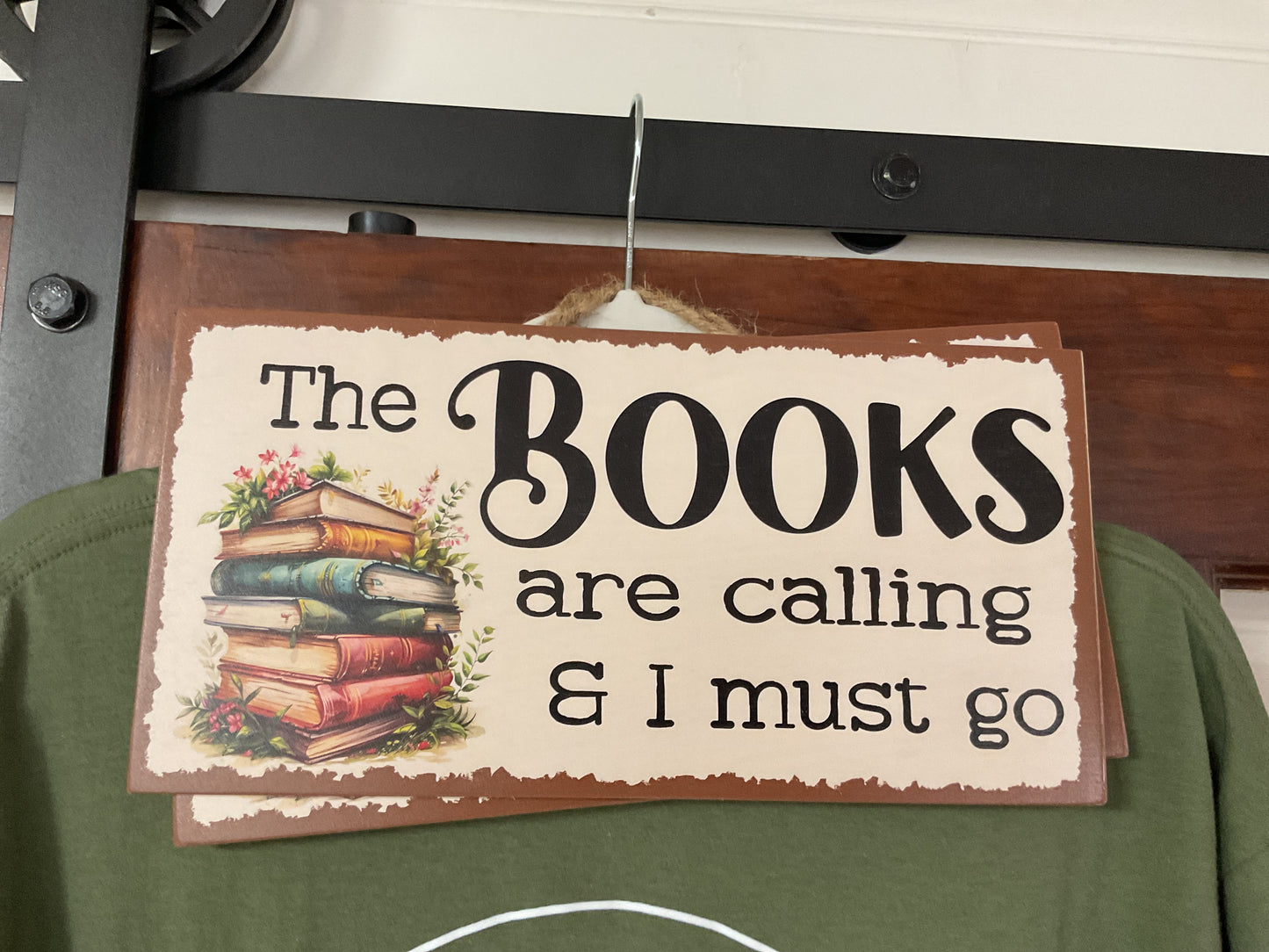 North Fork Mercantile - My Books Are Calling And I Must Go, Book Reader Gift