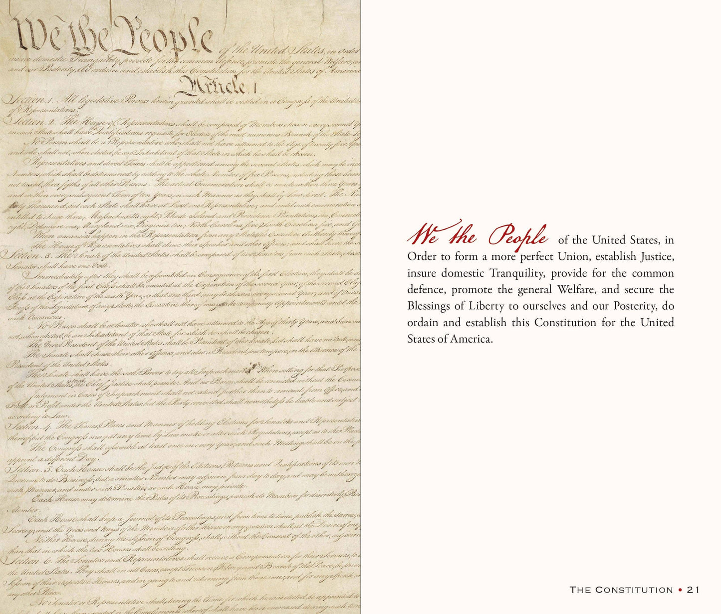 Peter Pauper Press - The Constitution of the United States of America