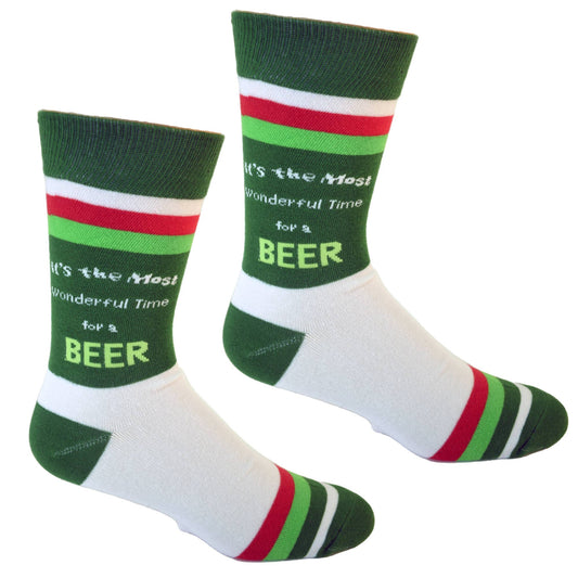 Buy Socks You All - Its the Most Wonderful Time for a Beer Men's Socks
