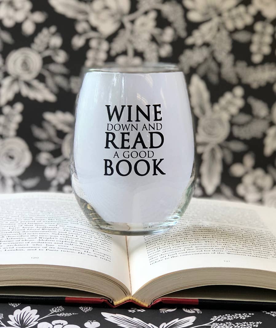 Wine Down and Read a Good Book
