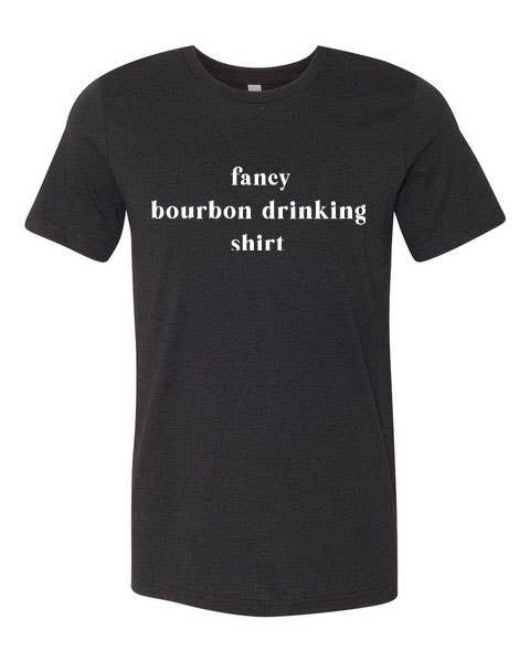 Suzan's Creations - Fancy Bourbon Drinking Shirt Unisex T-Shirt (Copy)