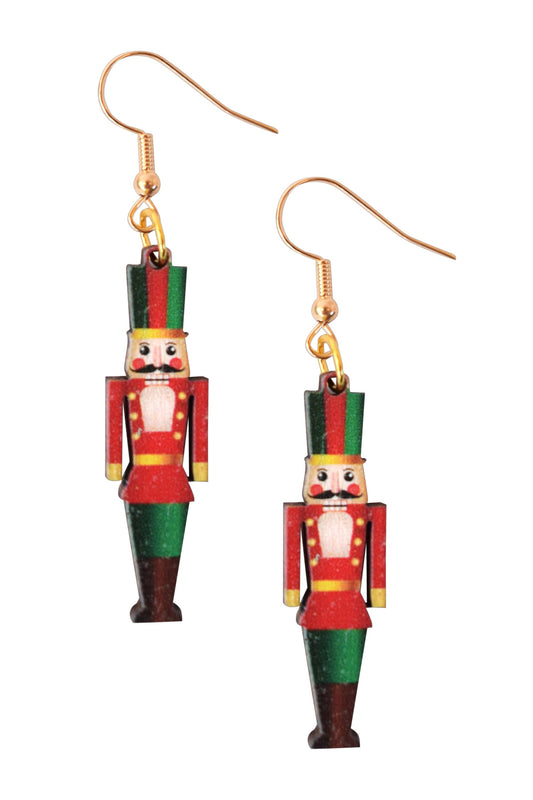 Buy Socks You All - Vintage Nutcracker Earrings
