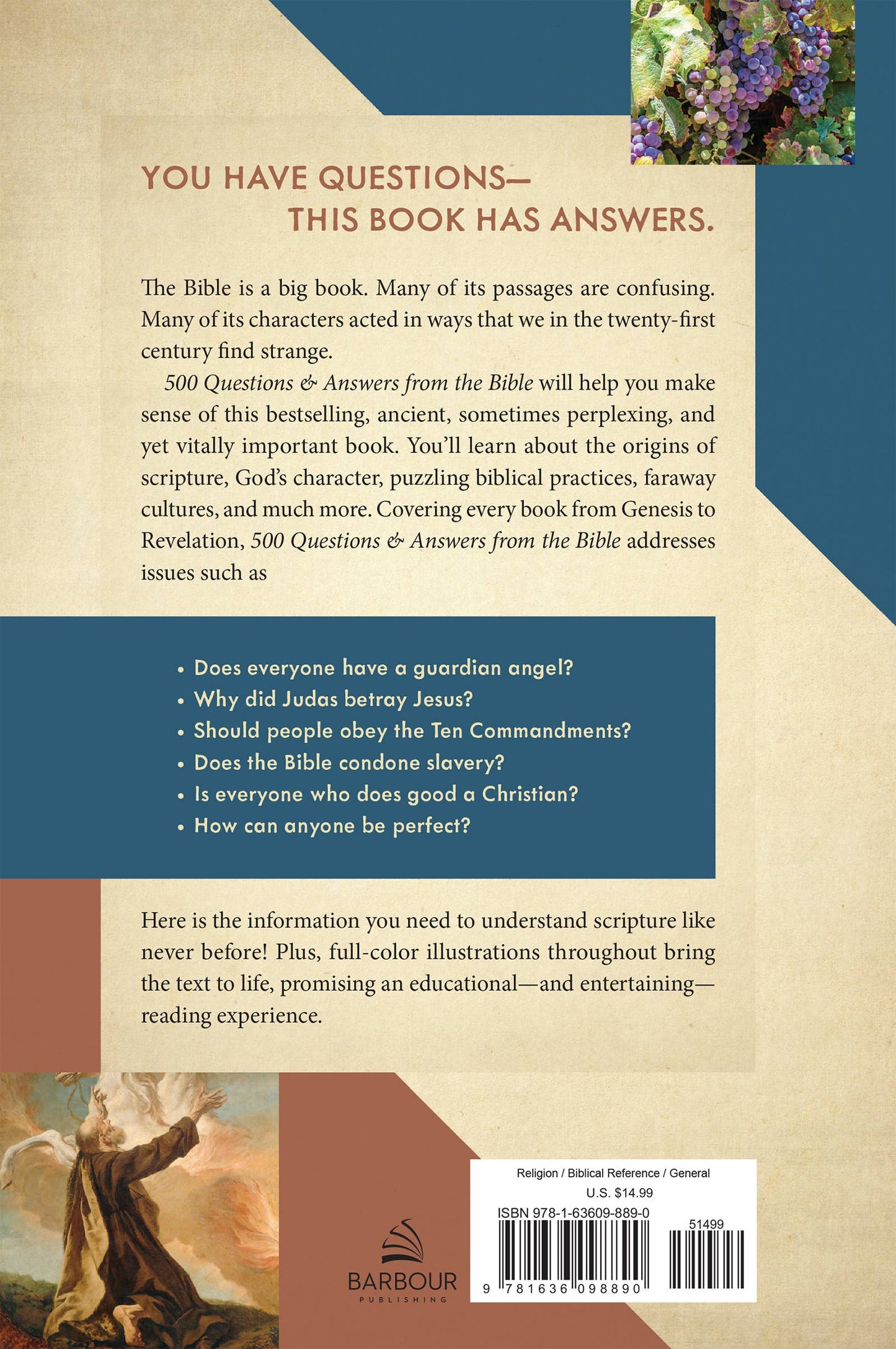 Barbour Publishing, Inc. - 500 Questions & Answers from the Bible