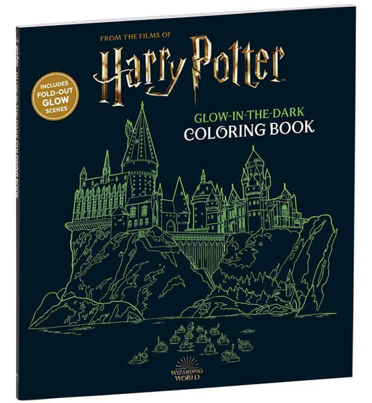 Simon & Schuster - Harry Potter Glow in the Dark Coloring Book by Editors of Thunder Bay Press
