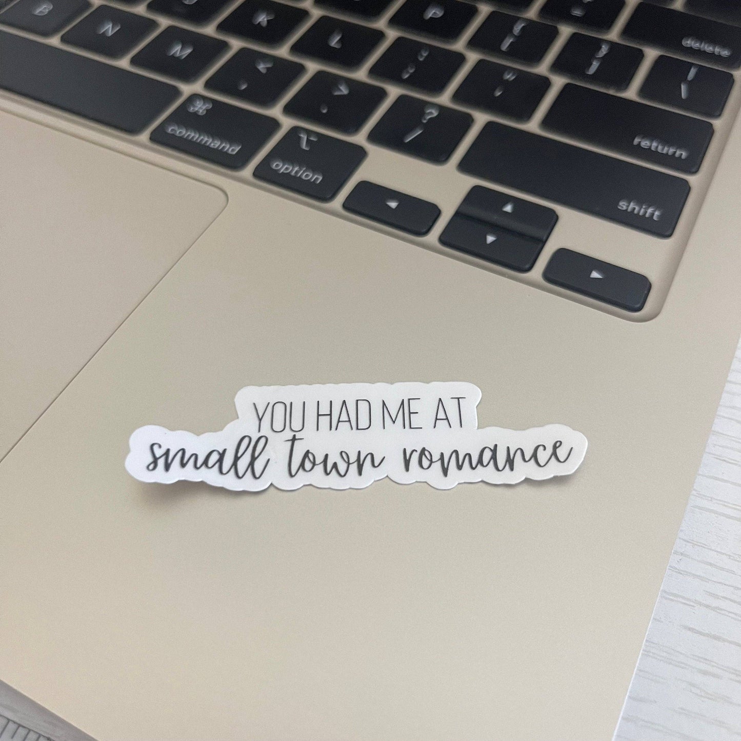 Limes & Lilly - You Had Me at Small Town Romance Vinyl Sticker
