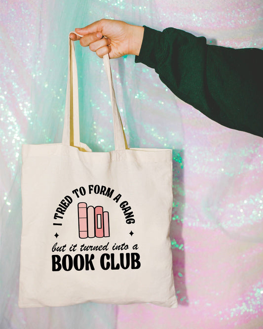 256 Craft Co - Book Club Gang Canvas Tote Bag