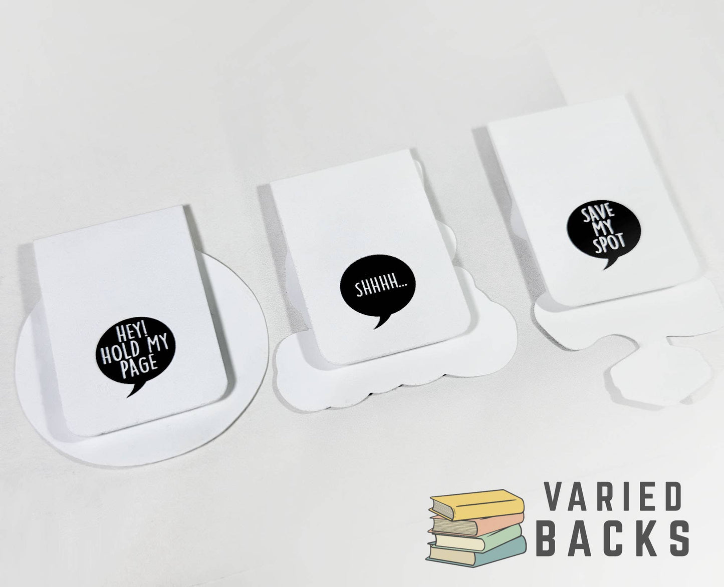 BootsTees - Read Books Ban Fascists Magnetic Bookmark, Reading Accessory