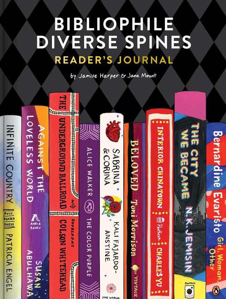 Chronicle Books - Bibliophile Diverse Spines Reader's Journal