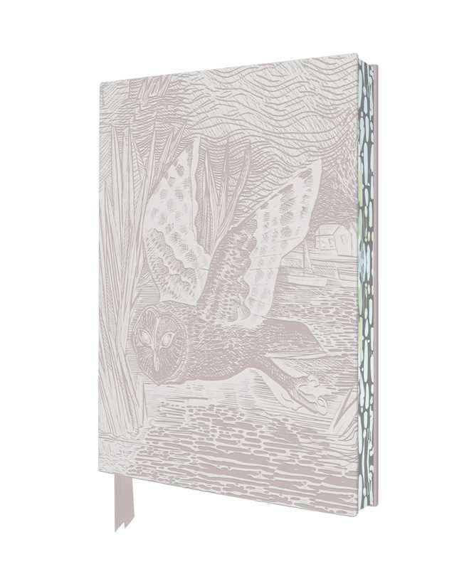 Simon & Schuster - Angela Harding: Marsh Owl Artisan Art Notebook (Flame Tree Journals) by