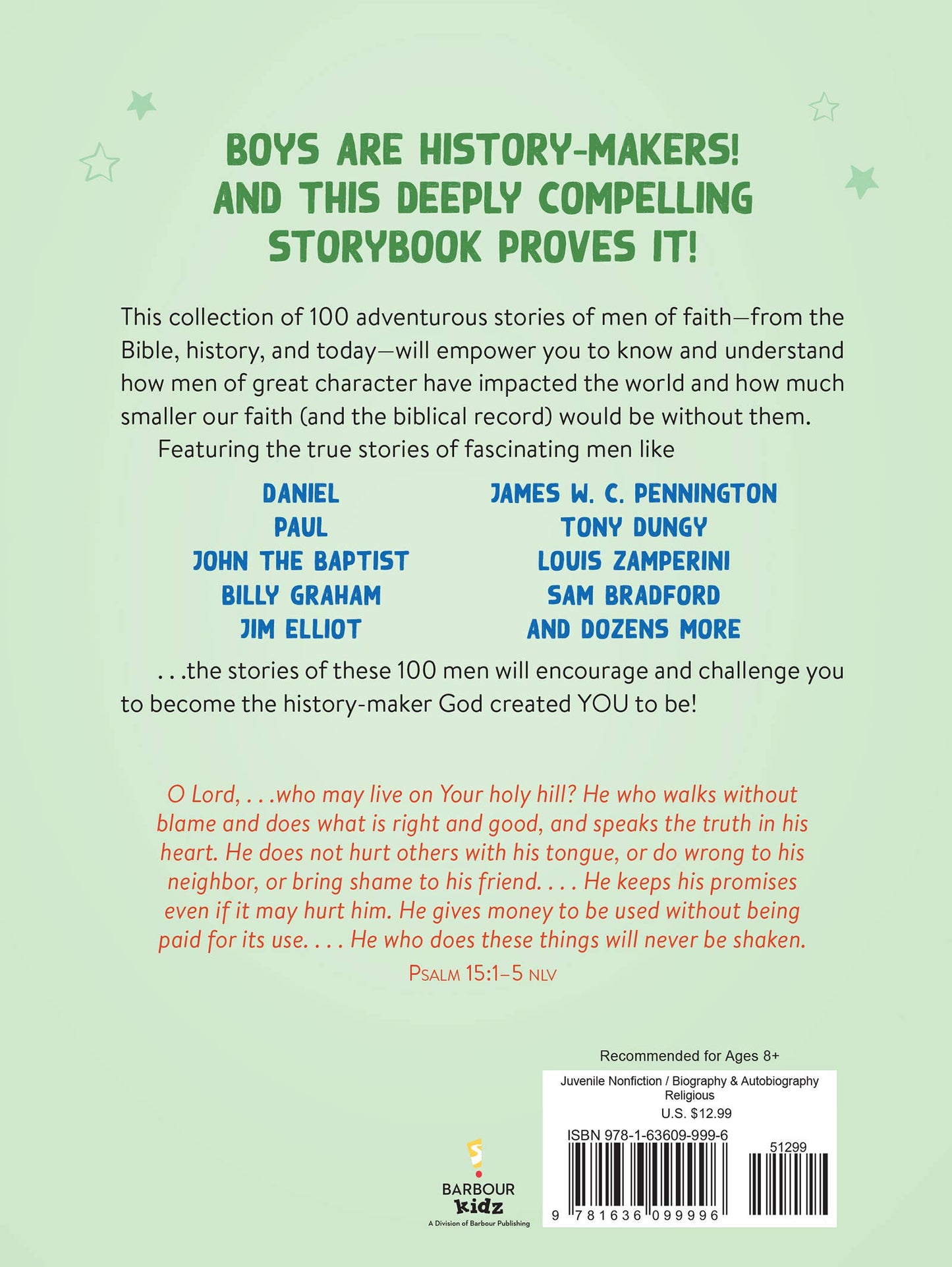 Barbour Publishing, Inc. - 100 Adventurous Stories for Brave Boys