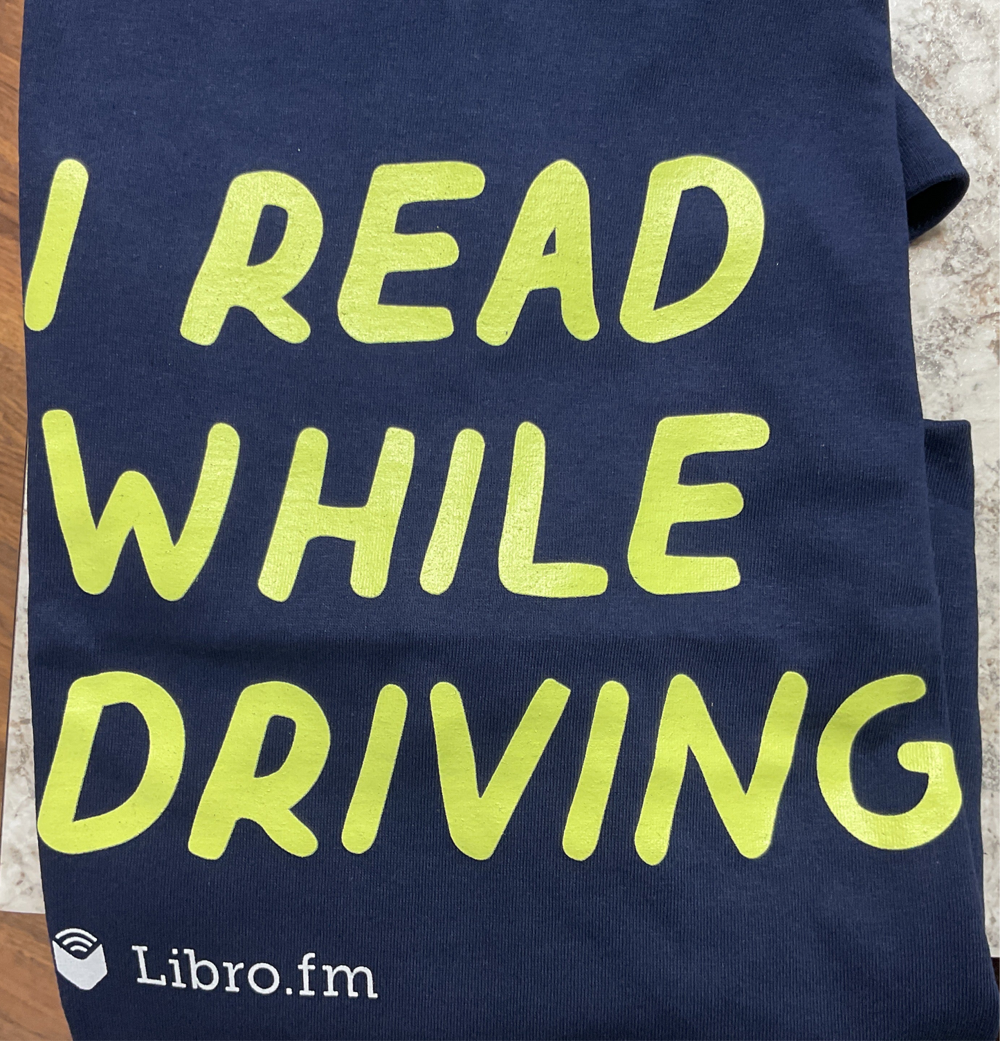 I Read While Driving tee shirt