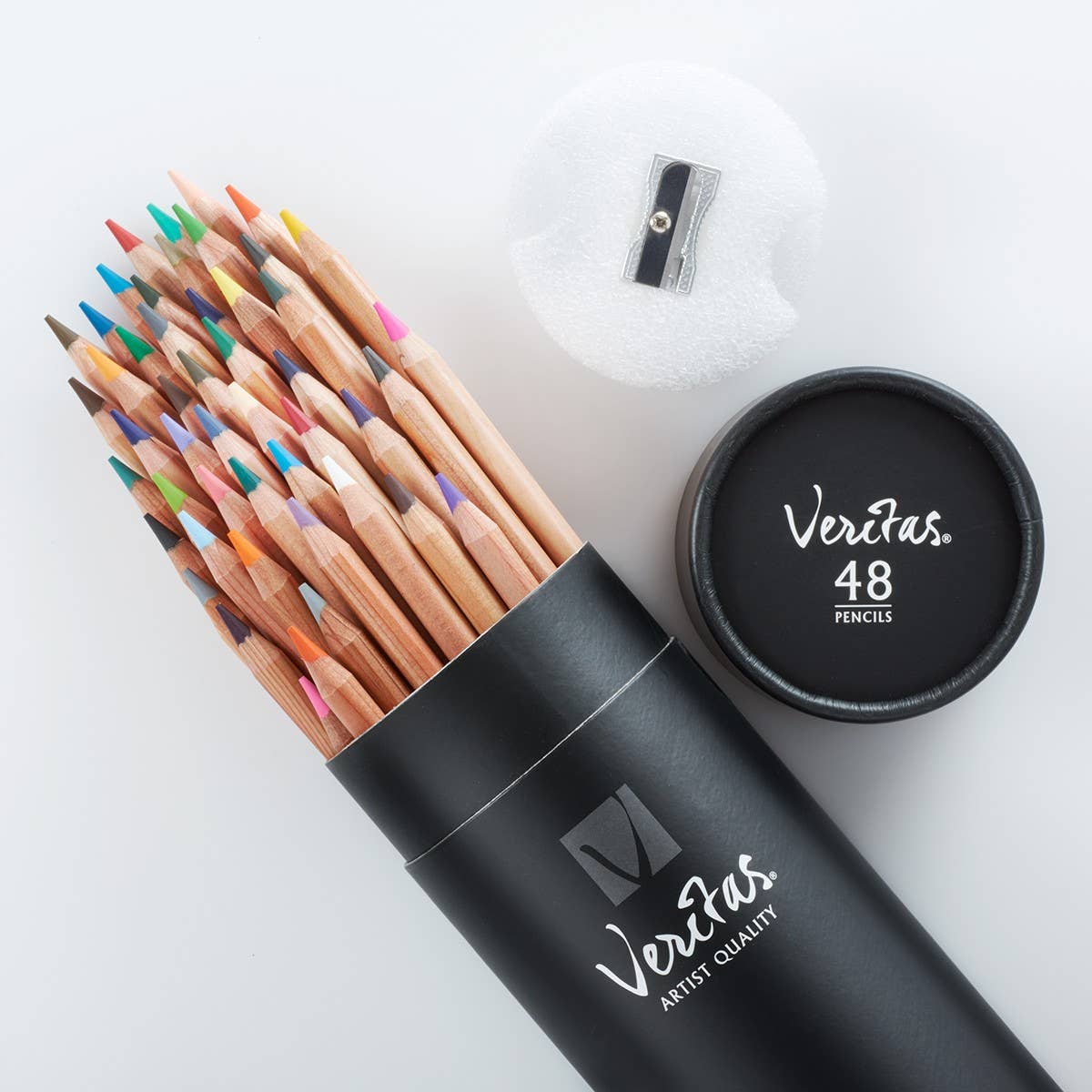 Christian Art Gifts - Coloring Pencils Veritas 48/set Round