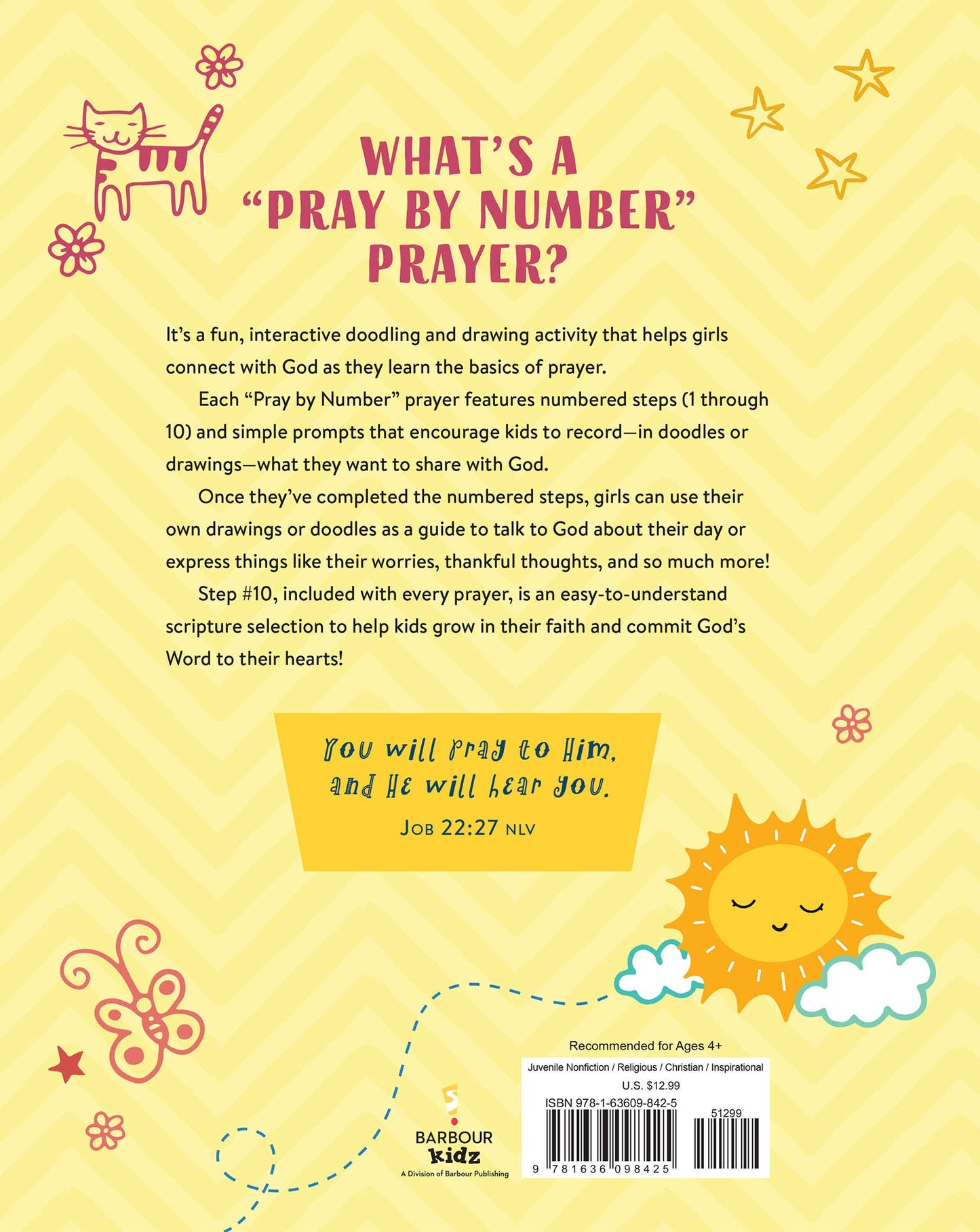 Barbour Publishing, Inc. - Pray by Number (girls)