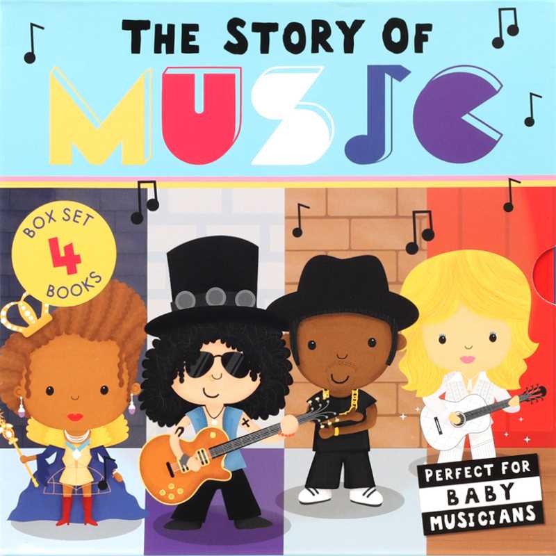 Simon & Schuster - Story of Music: Four-Book Boxed Set by