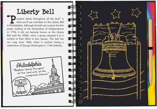 Peter Pauper Press - America Scratch and Sketch