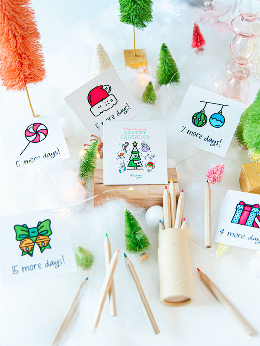 A Brighter Year - Color Your Own Advent Calendar Gift Set, Christmas 2025 Gift