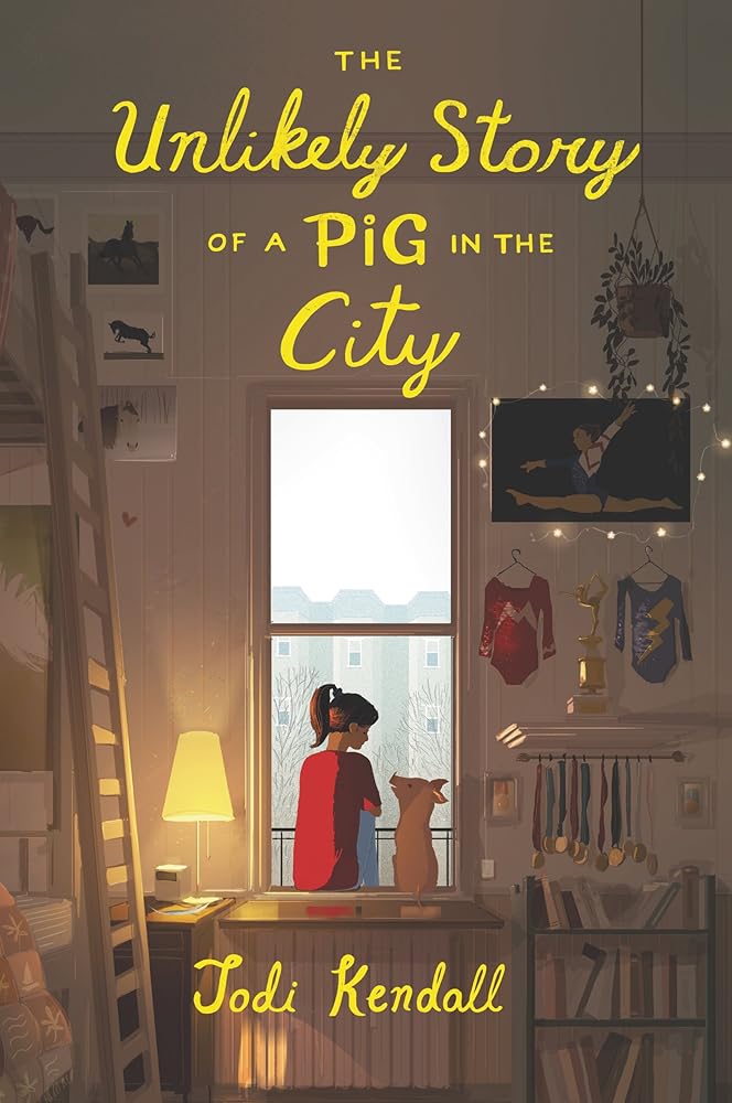 The Unlikely Story of a Pig in the City: A Middle Grade Novel About a Rescued Farm Pig, Family, and Belonging for Children (Ages 8-12) cover image