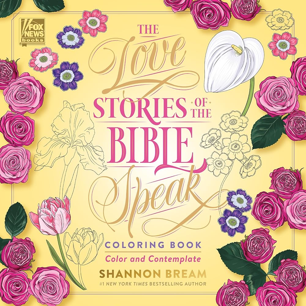 The Love Stories of the Bible Speak Coloring Book: Color and Contemplate (Women of the Bible Coloring Books) cover image