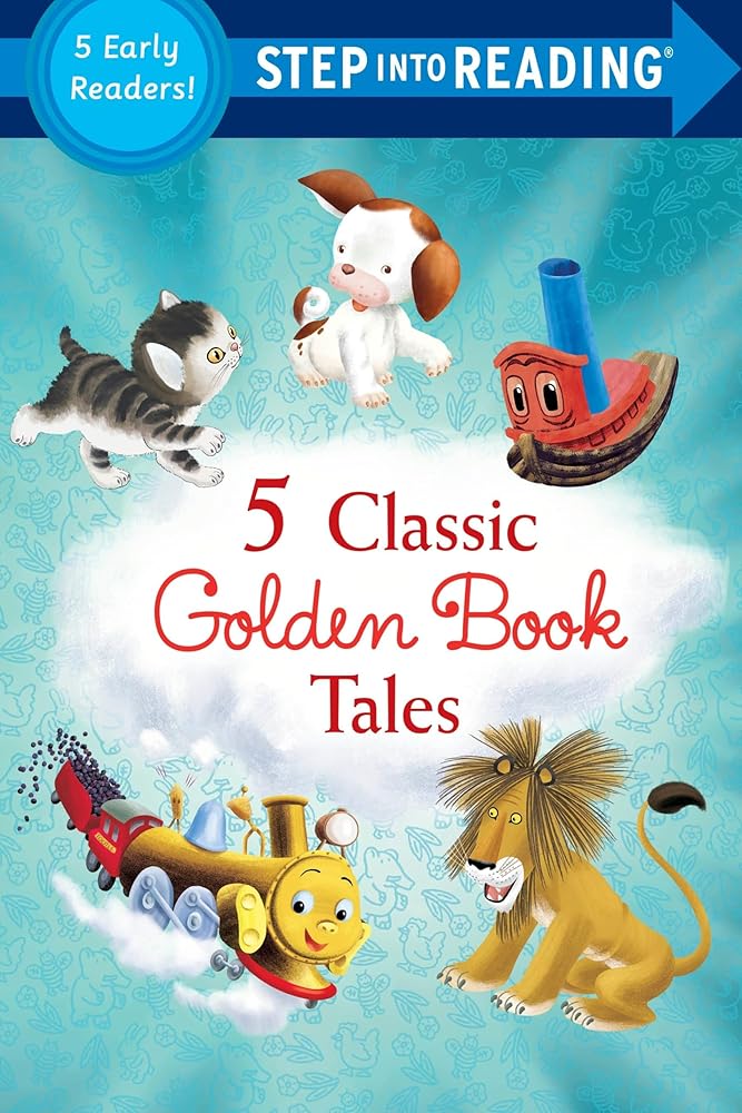 Five Classic Golden Book Tales (Step into Reading) cover image