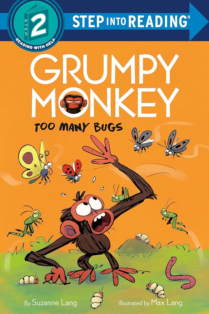 Grumpy Monkey Too Many Bugs (Grumpy Monkey Step Into Reading) cover image