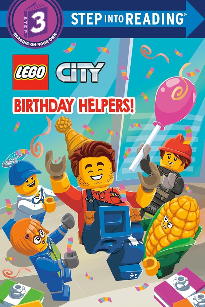 Birthday Helpers! (LEGO City) (Step into Reading) cover image