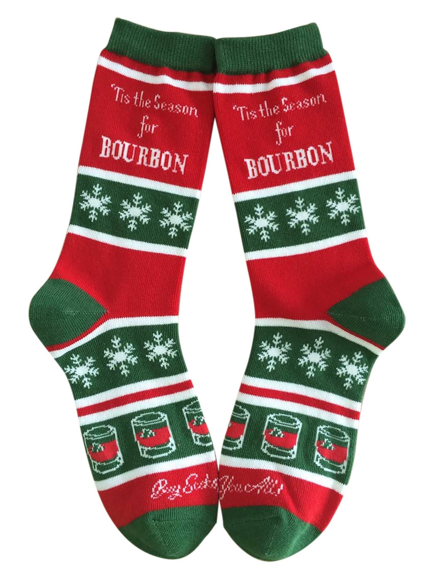 Buy Socks You All - Tis the Season for Bourbon Women's Socks