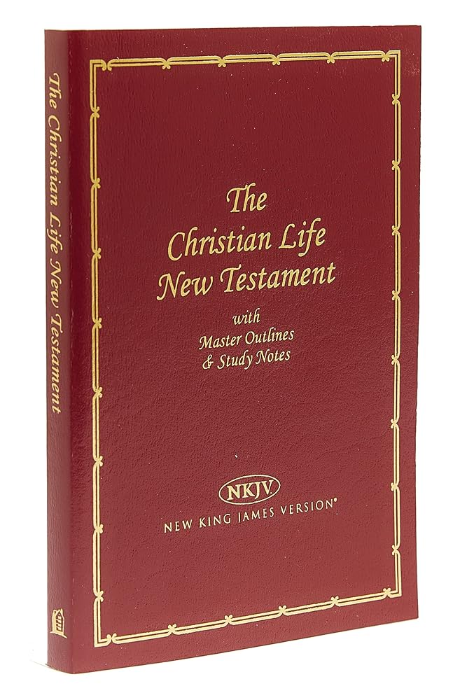 Christian Life New Testament With Master Outlines And Study Notes cover image