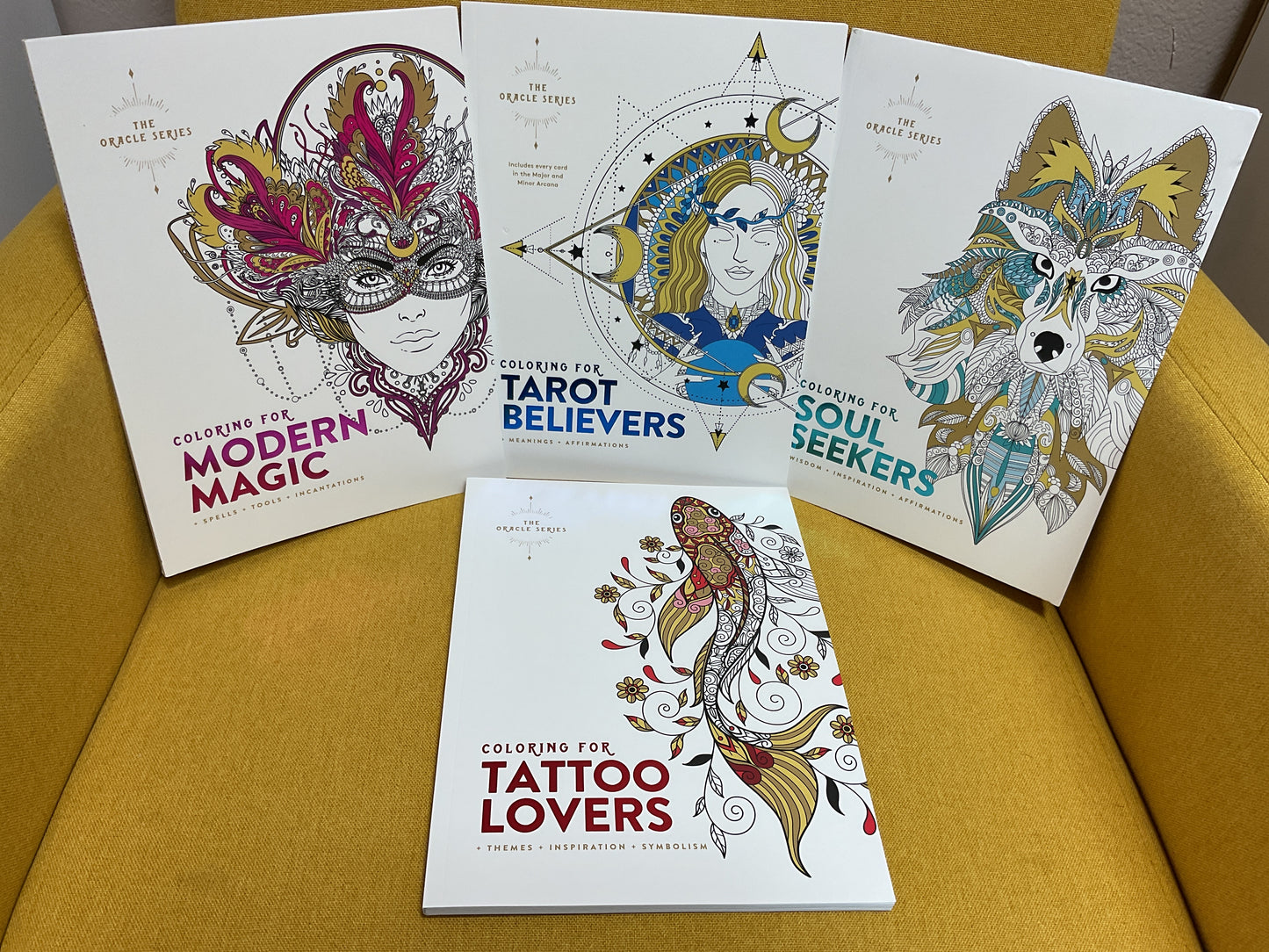 Oracle series coloring book