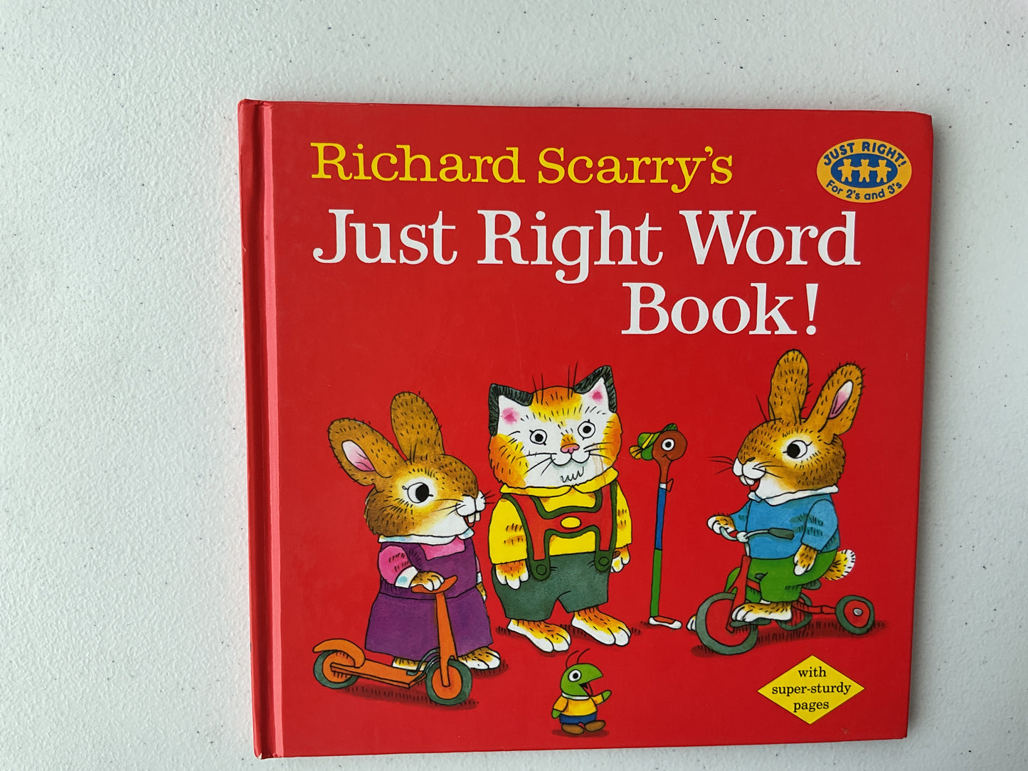Richard Scarry's Just Right Word Book (Just Right Books for 2s and 3s)
