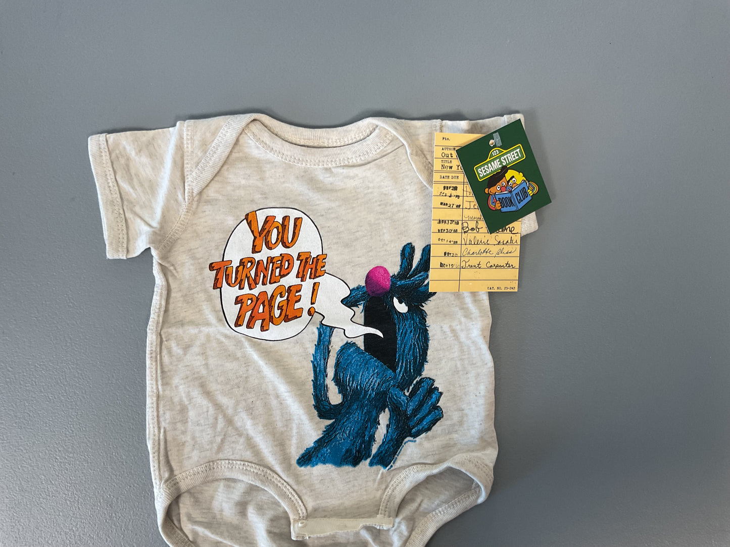 Monster at the End of This Book Onesie