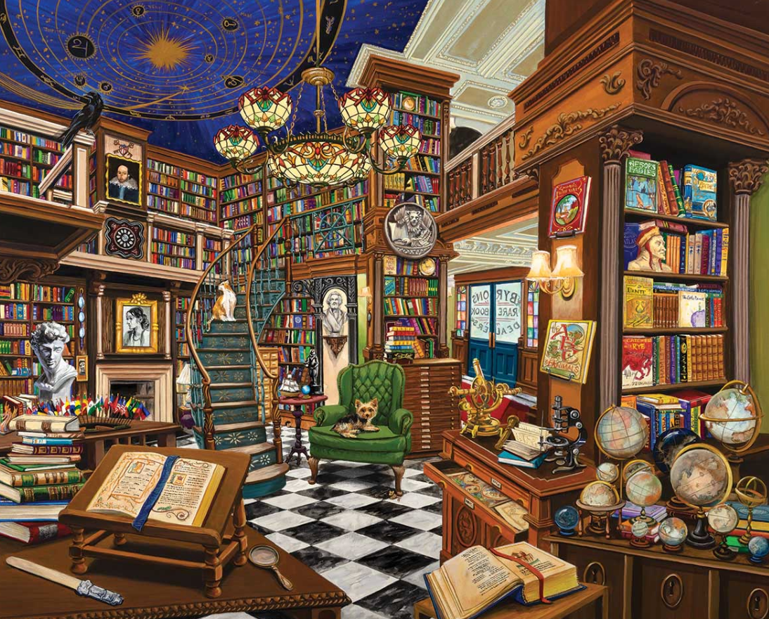White Mountain Puzzle - Rare Book Store