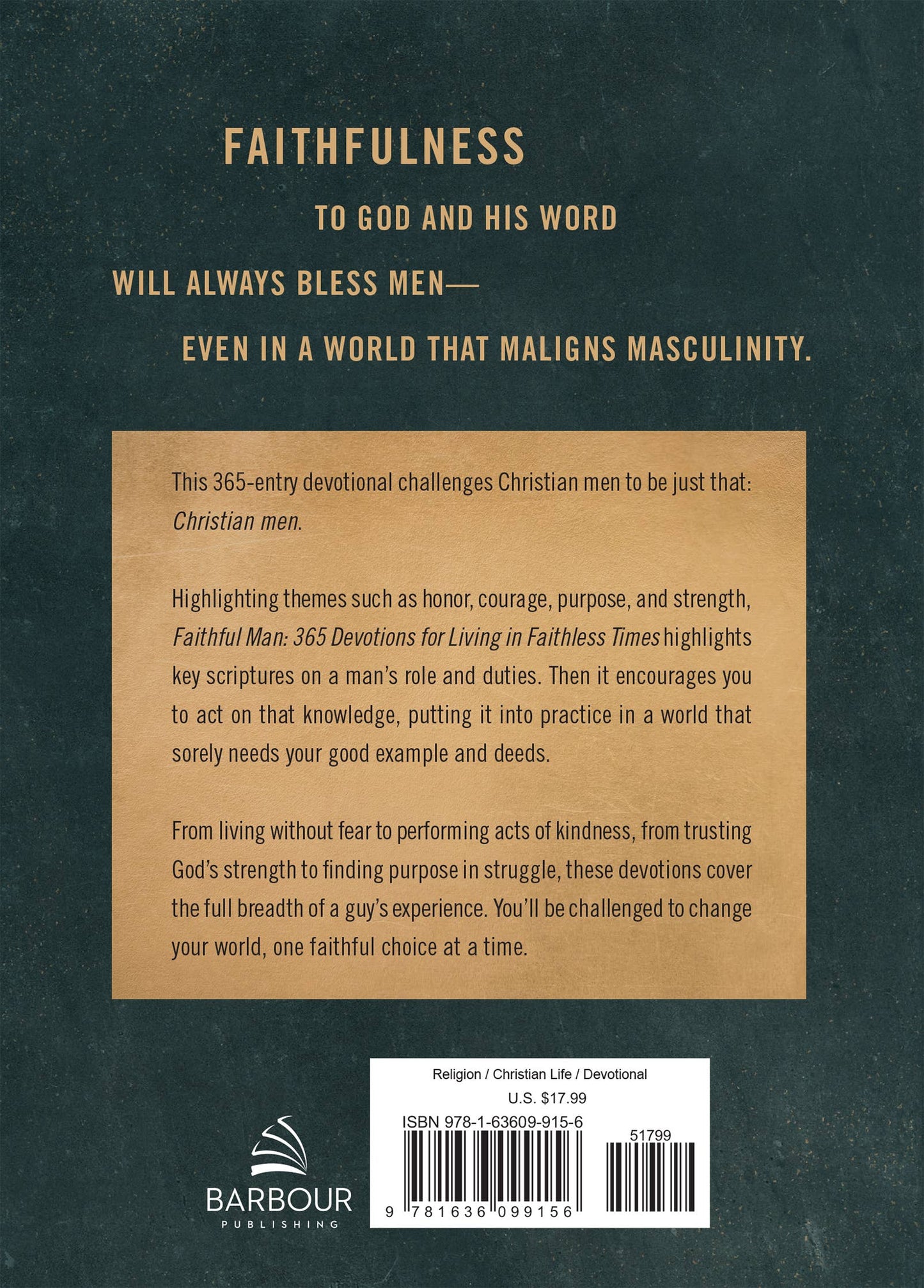 Barbour Publishing, Inc. - Faithful Man