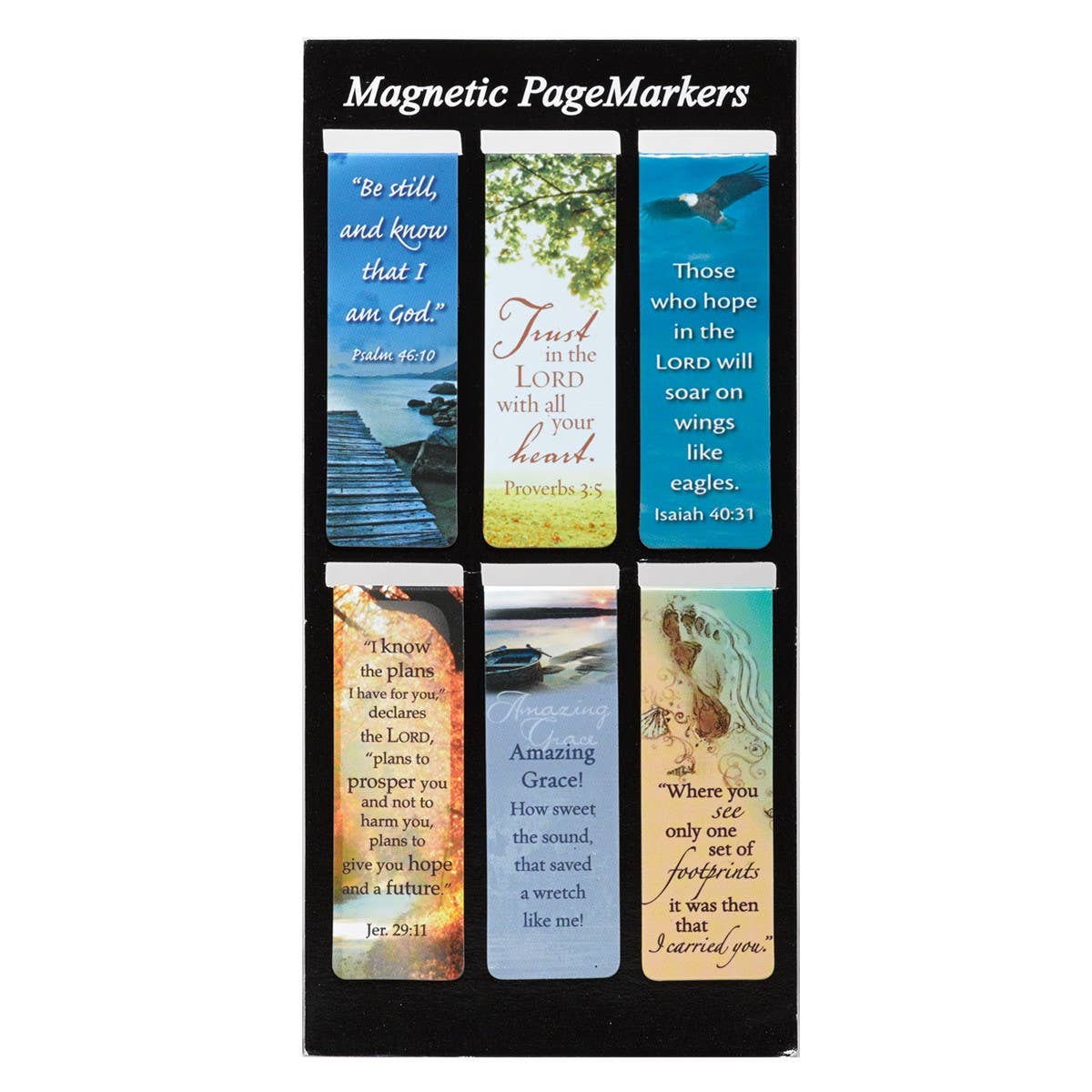 Christian Art Gifts - Magnetic Bookmark Set Classics