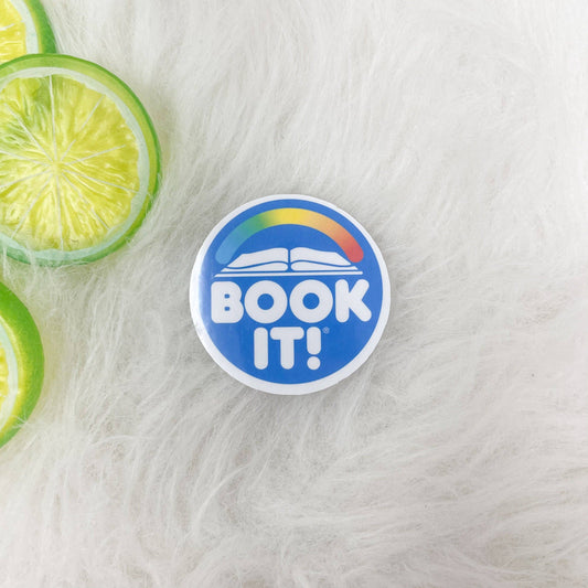 Limes & Lilly - Book It Sticker | Book It Rewards Sticker | Retro Sticker |