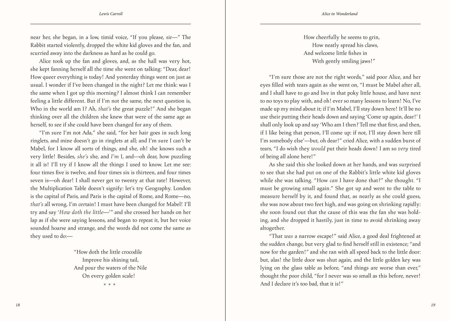 Peter Pauper Press - Alice's Adventures in Wonderland