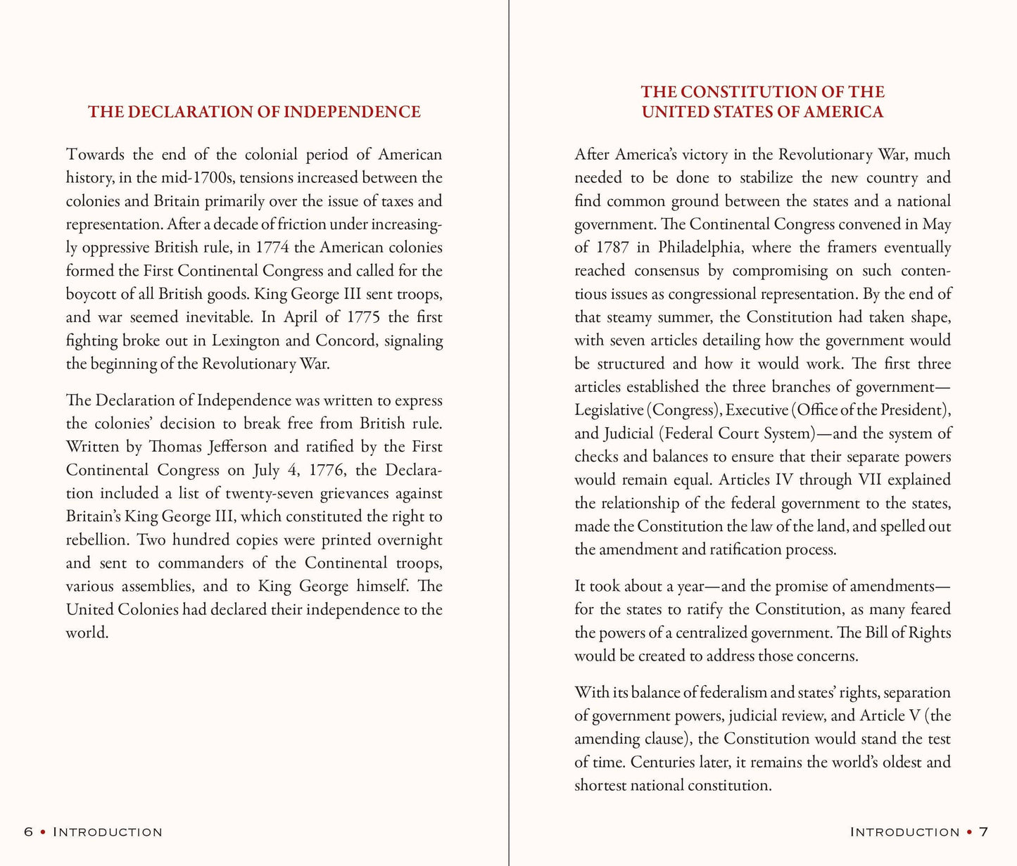 Peter Pauper Press - The Constitution of the United States of America