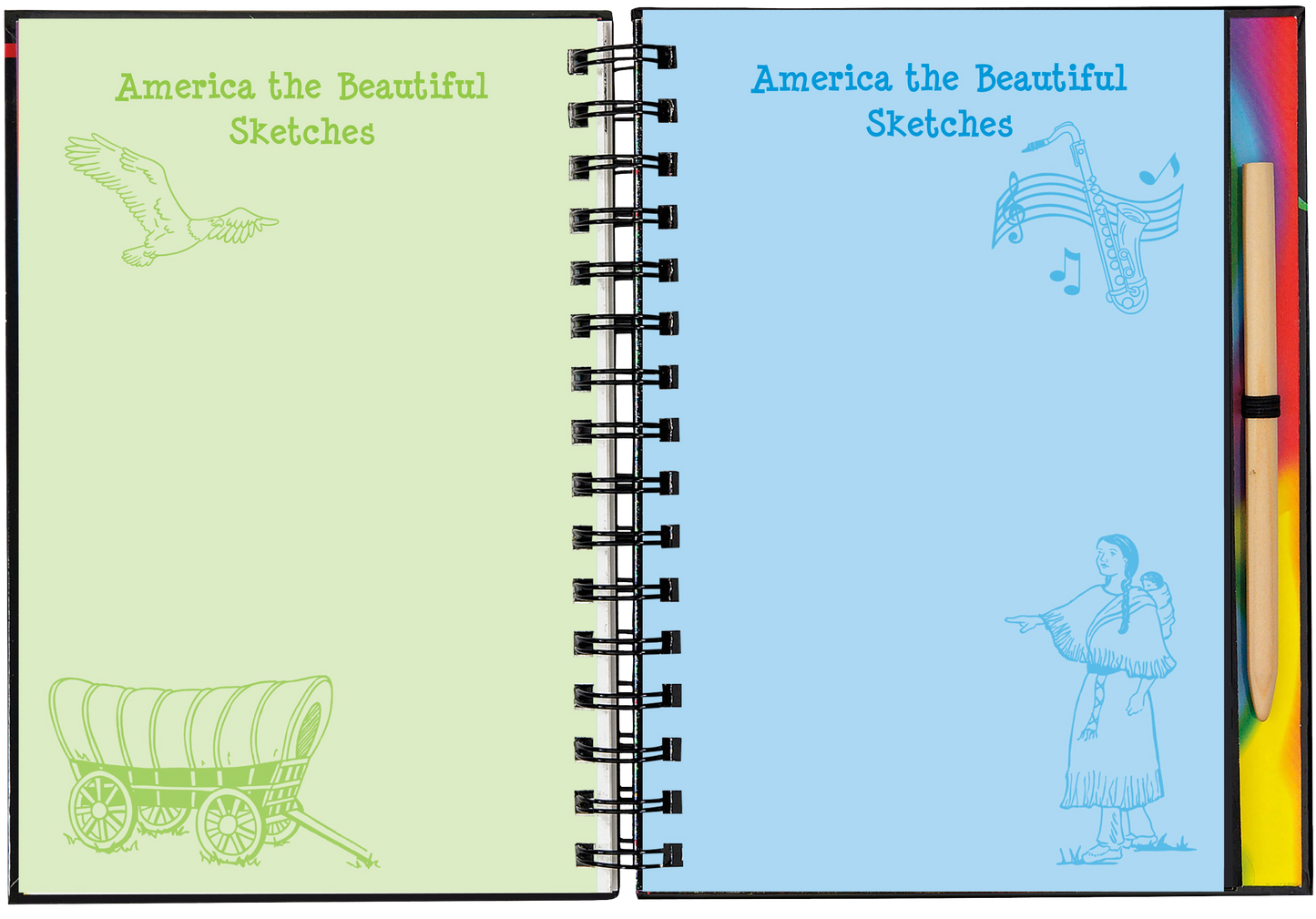 Peter Pauper Press - America Scratch and Sketch