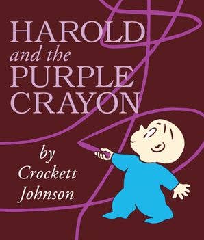 HarperCollins - Harold And The Purple Crayon Board Book: Crockett Johnson