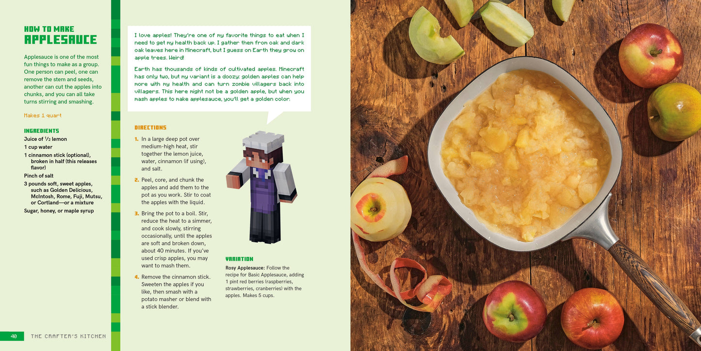 Penguin Random House LLC - The Crafter's Kitchen: An Official Minecraft Cookbook