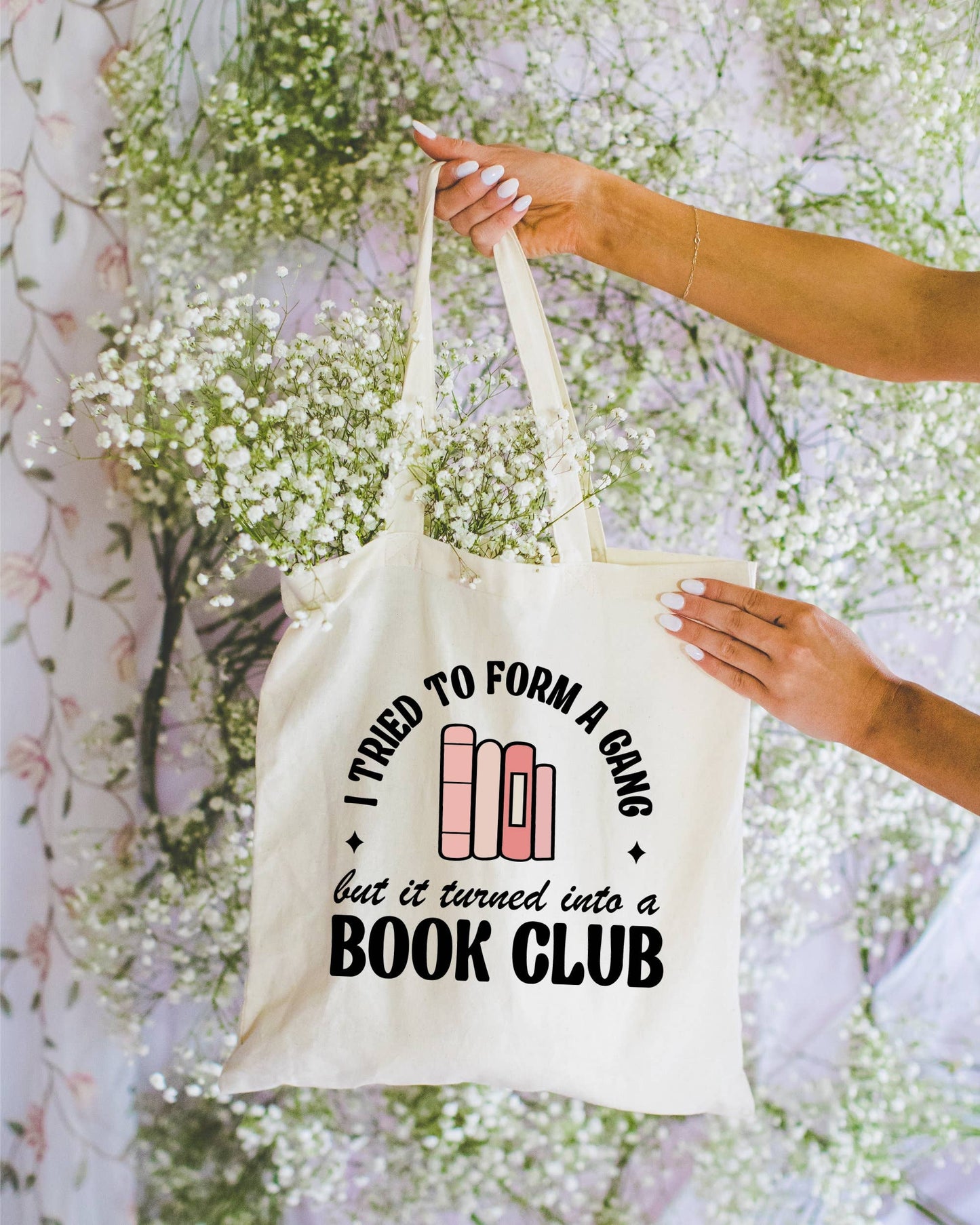 256 Craft Co - Book Club Gang Canvas Tote Bag