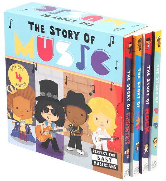 Simon & Schuster - Story of Music: Four-Book Boxed Set by