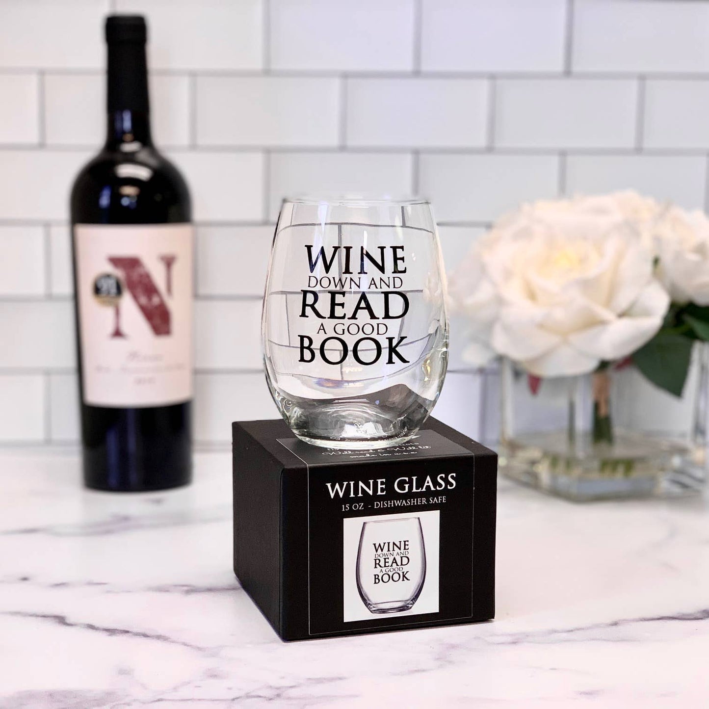 Wine Down and Read a Good Book