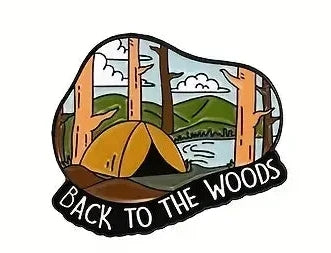 Magnifique Hearts - Nature-Inspired Enamel Pins: Outdoor Adventure Camping Pins