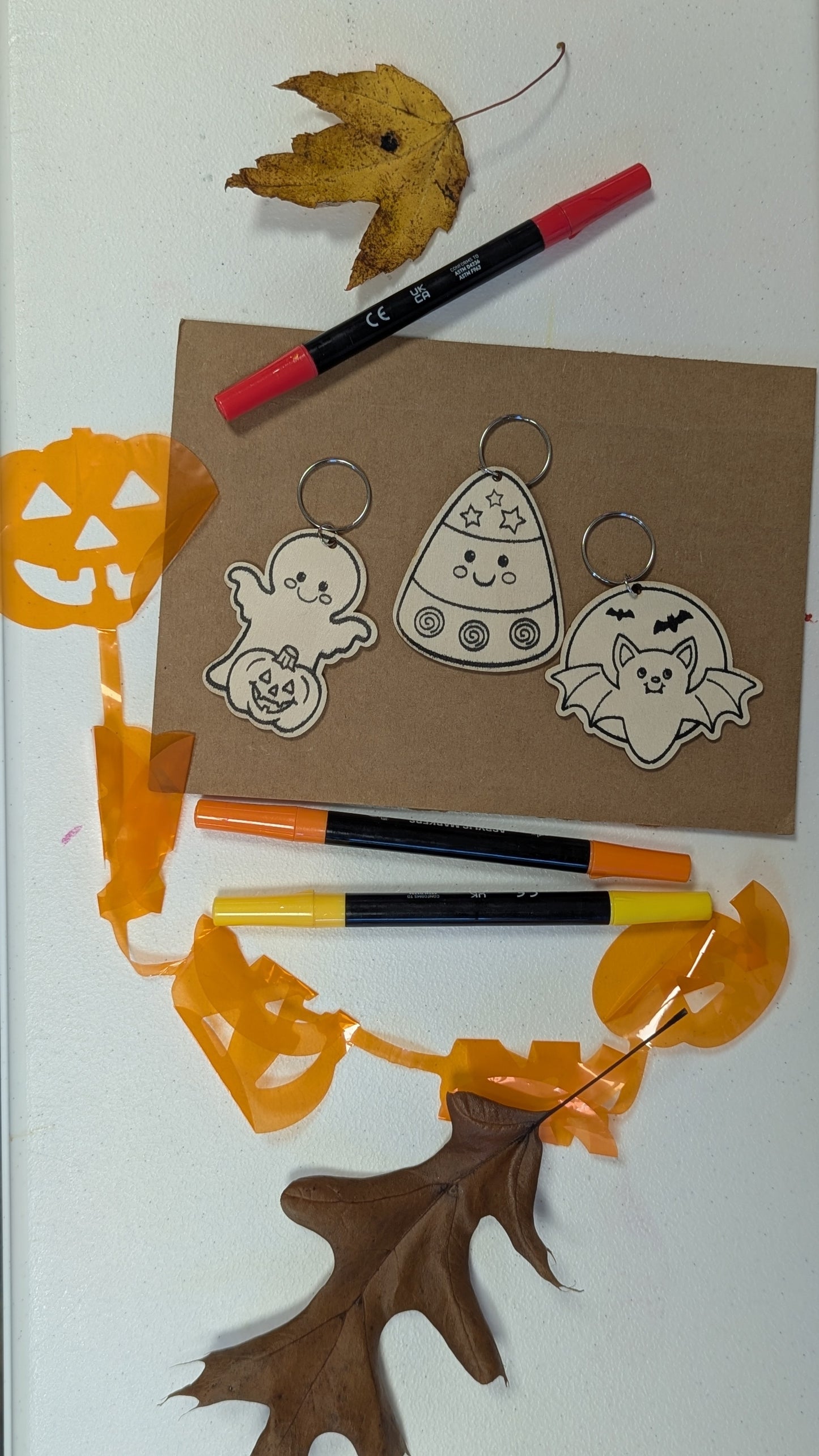 Halloween keychains-set of two