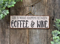 North Fork Mercantile - Life Is What Happens Between Coffee And Wine