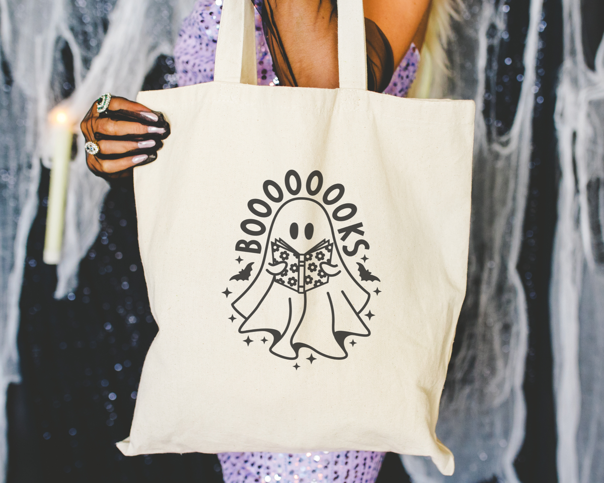 256 Craft Co - Boooks Polyester Canvas Tote Bag