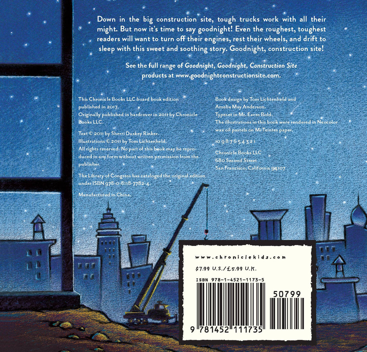 Chronicle Books - Goodnight, Goodnight, Construction Site