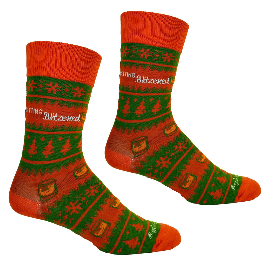 Buy Socks You All - Getting Blitzened Men's Socks