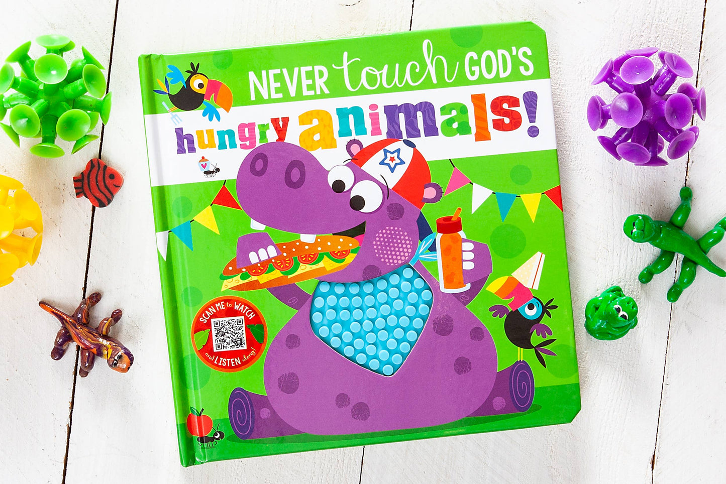 BroadStreet Publishing Group, LLC - Never Touch God’s Hungry Animals (Tactile Book - Ages 0+)